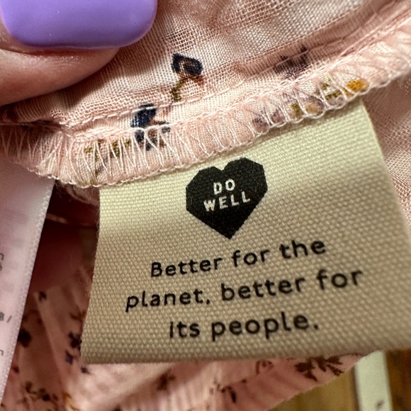 Madewell crop top XL... Eco company. NWT - Picture 5 of 12